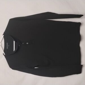 Smash black small long sleeves sweater for men